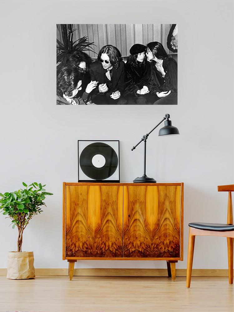 John Lennon And Bianca Jagger Wall Art -Image by Shutterstock