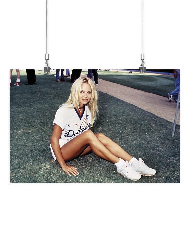 Pamela Anderson Dodgers Wall Art -Image by Shutterstock
