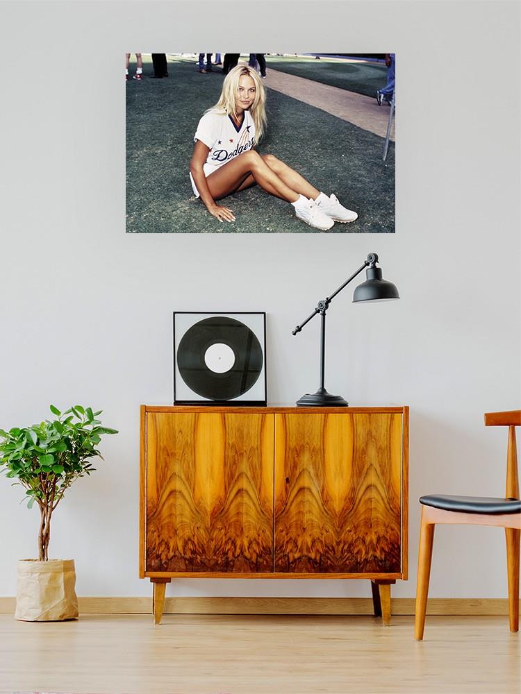 Pamela Anderson Dodgers Wall Art -Image by Shutterstock
