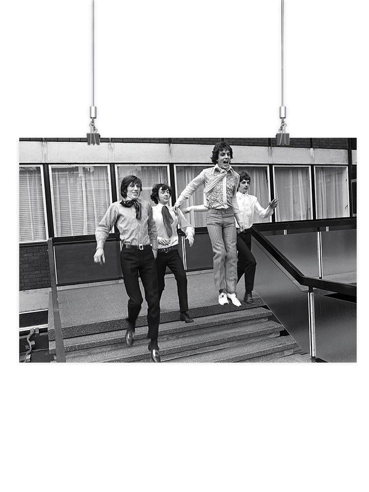 Pink Floyd Band Jumping Wall Art -Image by Shutterstock