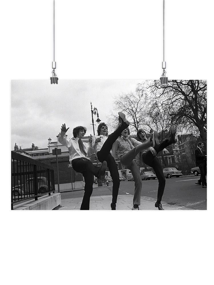 Pink Floyd Band Dancing Wall Art -Image by Shutterstock