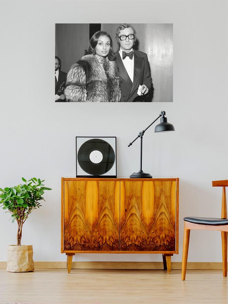 Shakira Caine Sir Michael Cane Wall Art -Image by Shutterstock