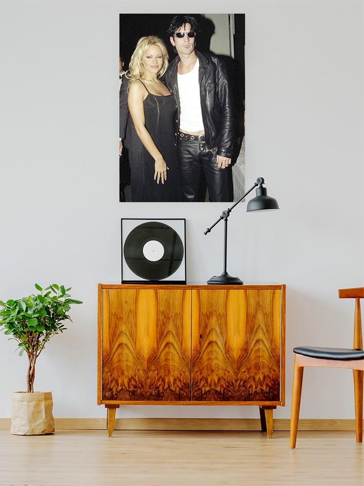 Pamela Anderson Tommy Lee Wall Art -Image by Shutterstock