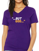 But God... T-shirt V Neck -Wayne Beasley Designs