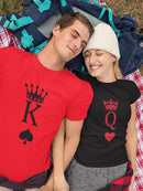 King Queen Matching T-shirt's GoatDeals Designs