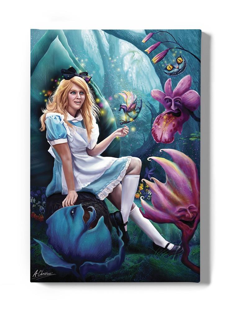 Woman In A Wonder Land Wall Art -Anthony Chirstou Designs