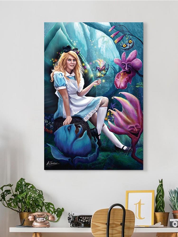Woman In A Wonder Land Wall Art -Anthony Chirstou Designs