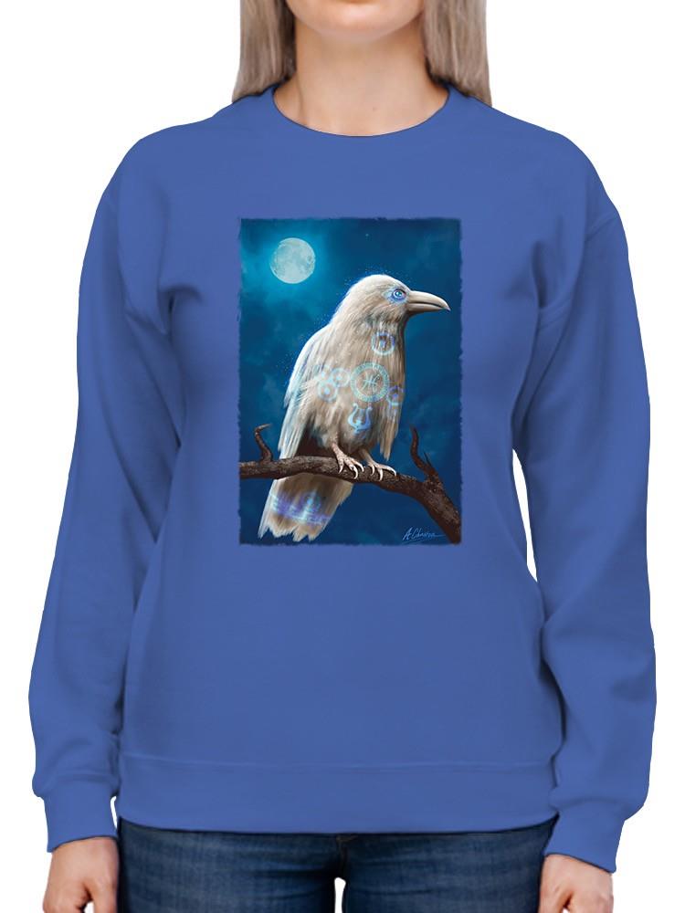 Mystical Crow Sweatshirt -Anthony Chirstou Designs