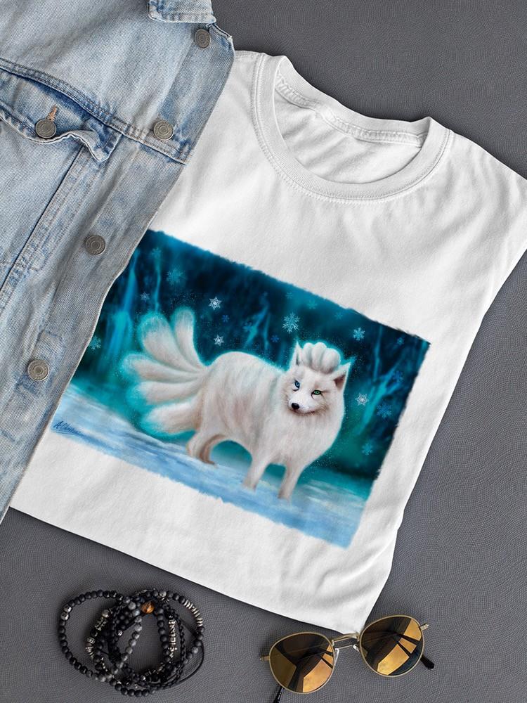 5 Tailed Fox T-shirt -Anthony Chirstou Designs