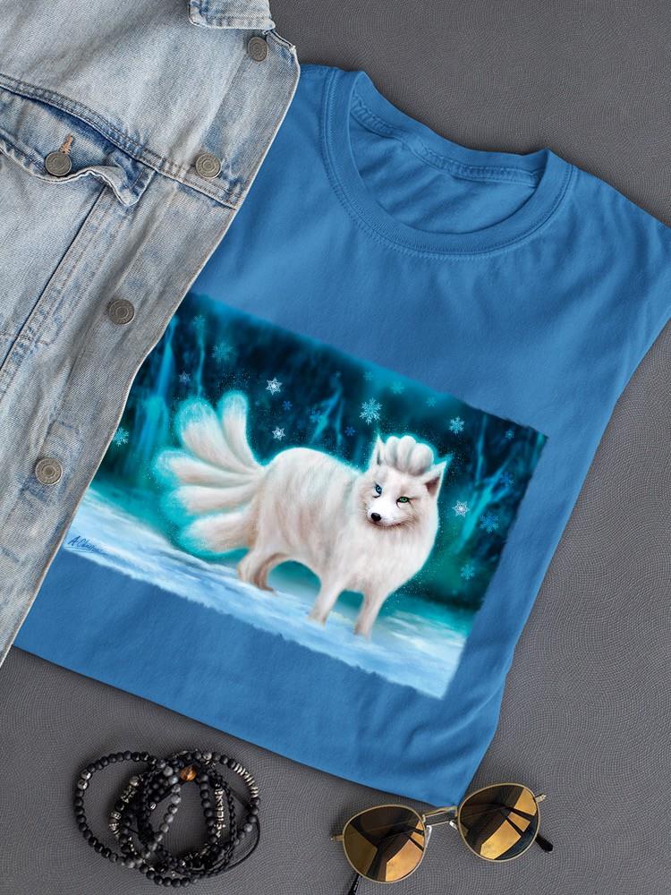 5 Tailed Fox T-shirt -Anthony Chirstou Designs