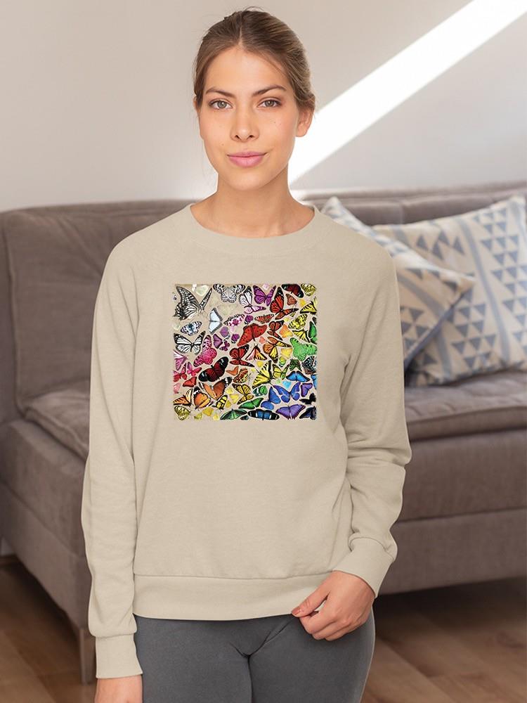 Cluster Of Butterflies Sweatshirt -Anthony Chirstou Designs