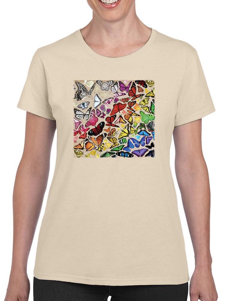 Cluster Of Butterflies T-shirt -Anthony Chirstou Designs