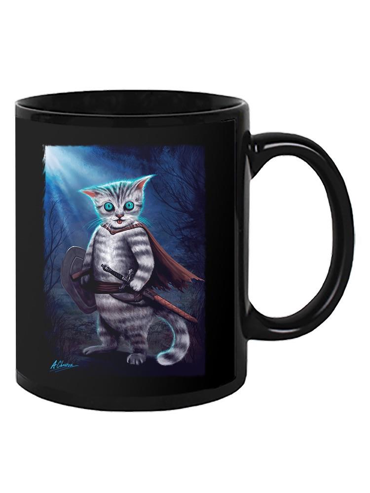 Cat Knight Mug -Anthony Chirstou Designs