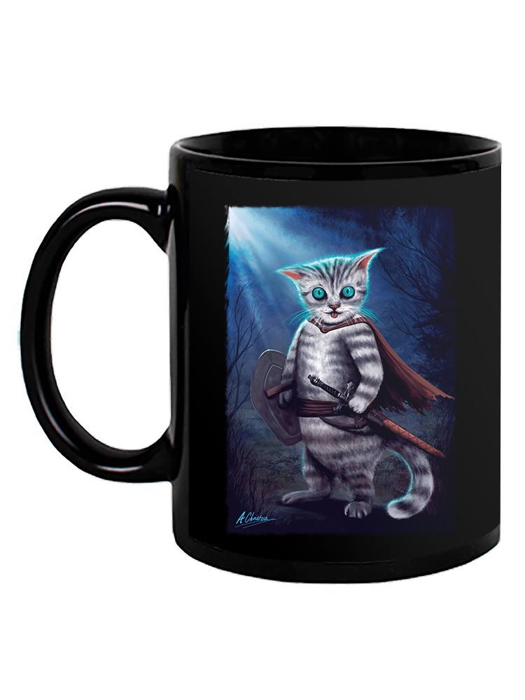 Cat Knight Mug -Anthony Chirstou Designs