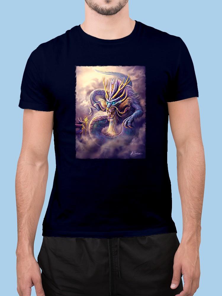 Dragon God Ithrios. T-shirt -Anthony Chirstou Designs