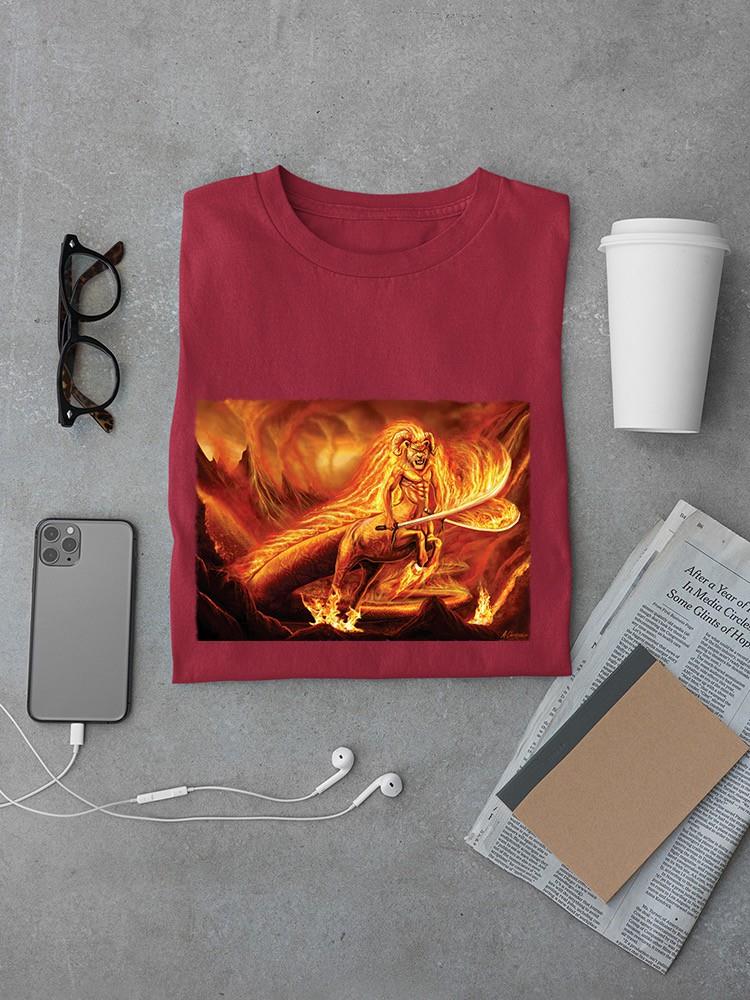 Fire Deity T-shirt -Anthony Chirstou Designs