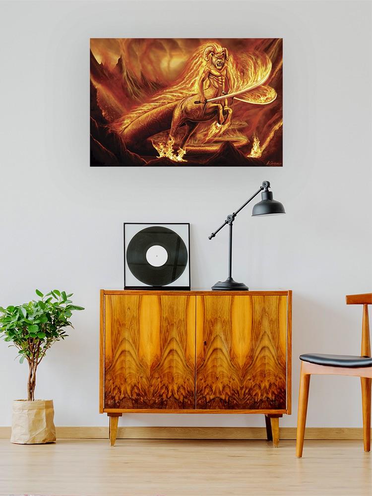 Fire Deity Wall Art -Anthony Chirstou Designs