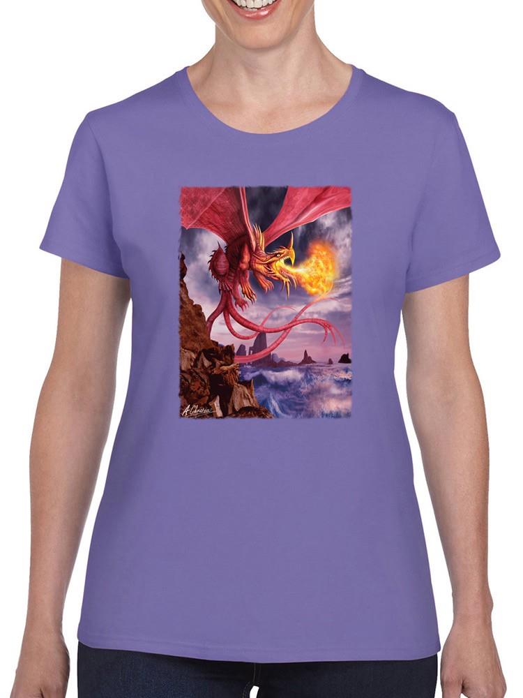 Fire Enkavma Dragon Shaped T-shirt -Anthony Chirstou Designs