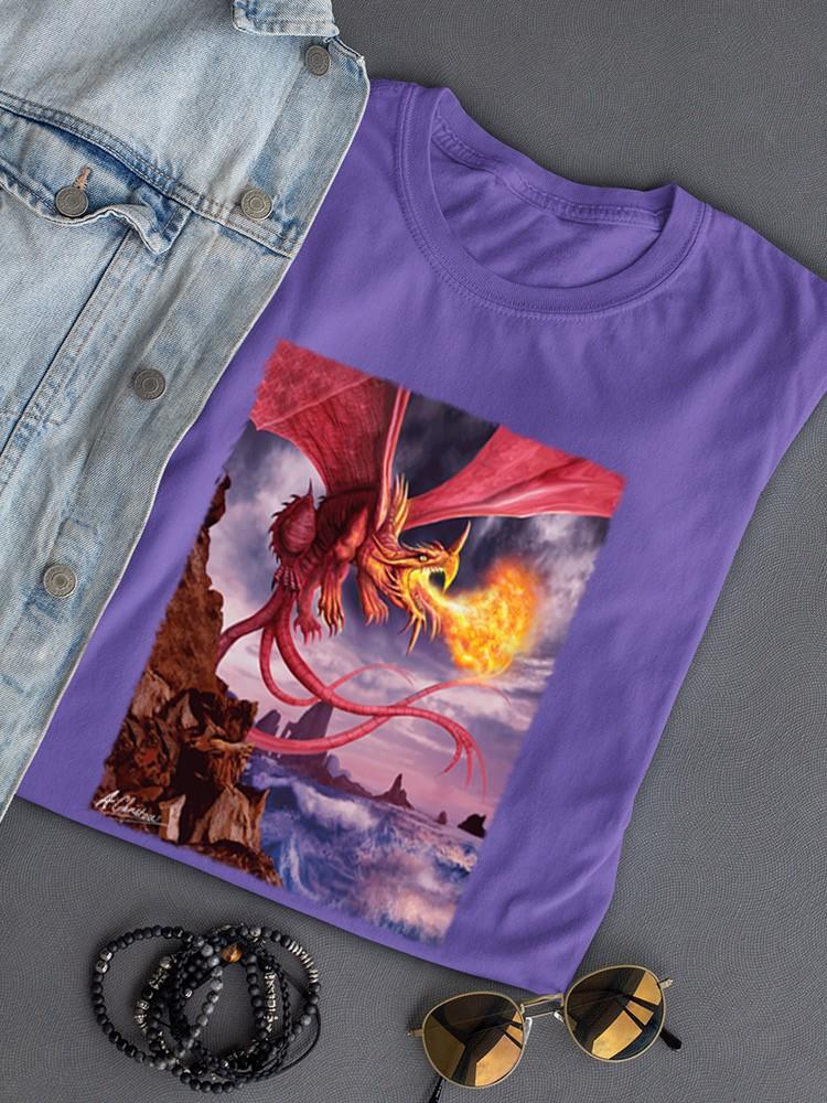 Fire Enkavma Dragon Shaped T-shirt -Anthony Chirstou Designs