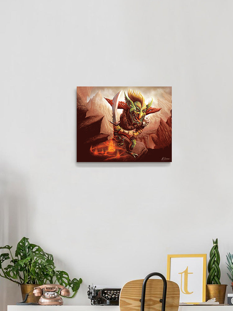Goblins Charge Wall Art -Anthony Chirstou Designs
