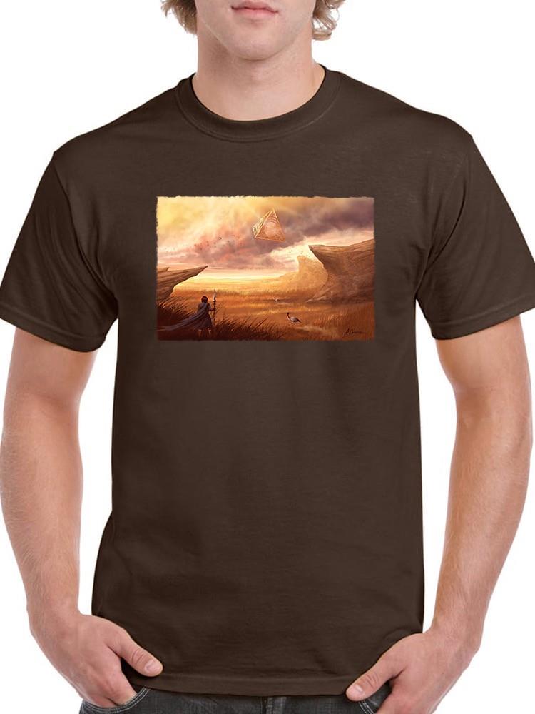 Hovering Pyramid T-shirt -Anthony Chirstou Designs