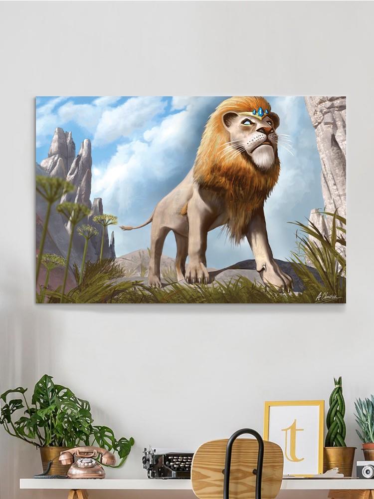 King Of Lions Wall Art -Anthony Chirstou Designs