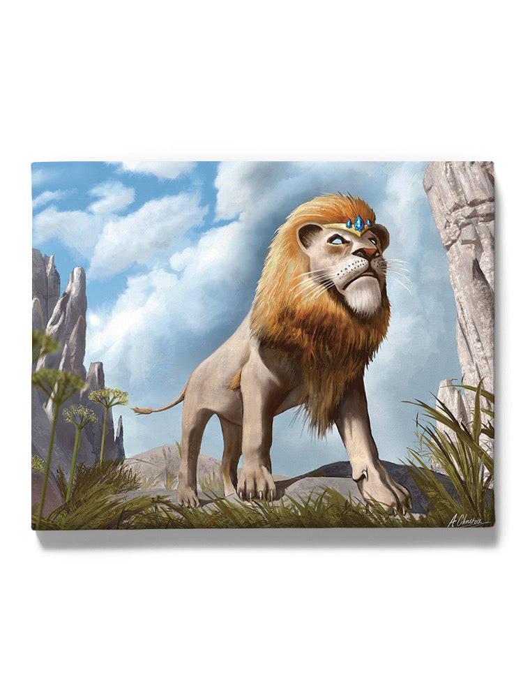 King Of Lions Wall Art -Anthony Chirstou Designs