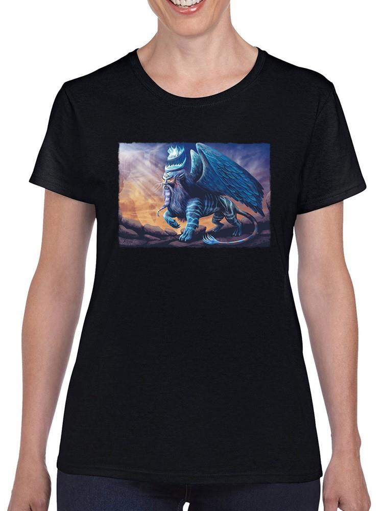 King Sphinx Lamassu T-shirt -Anthony Chirstou Designs