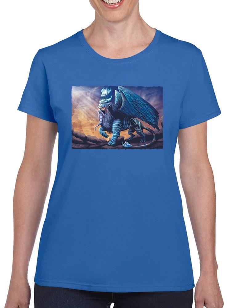 King Sphinx Lamassu T-shirt -Anthony Chirstou Designs