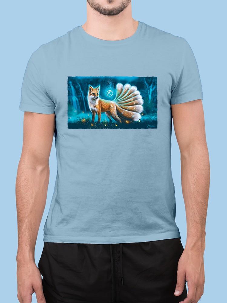 Multi Tailed Fox T-shirt -Anthony Chirstou Designs