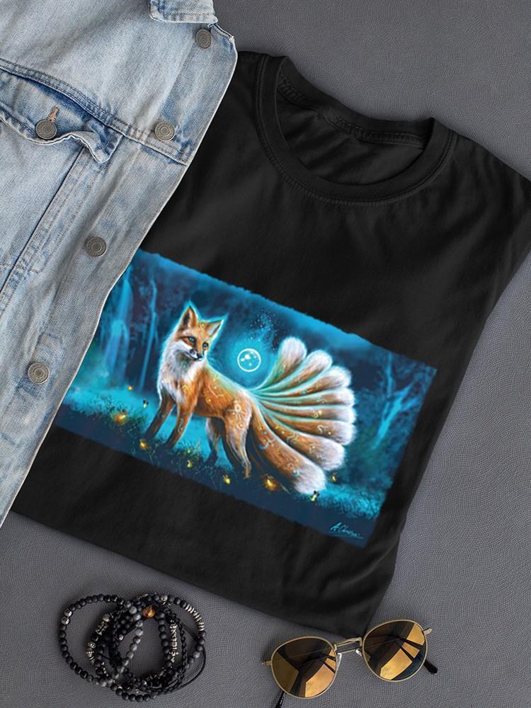 Multi Tailed Fox T-shirt -Anthony Chirstou Designs