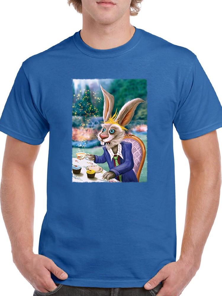 Tea Party Bunny T-shirt -Anthony Chirstou Designs
