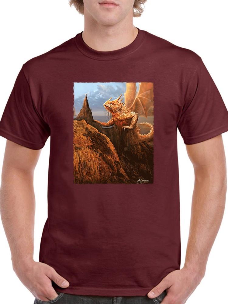 Petra Rock Dragon. T-shirt -Anthony Chirstou Designs
