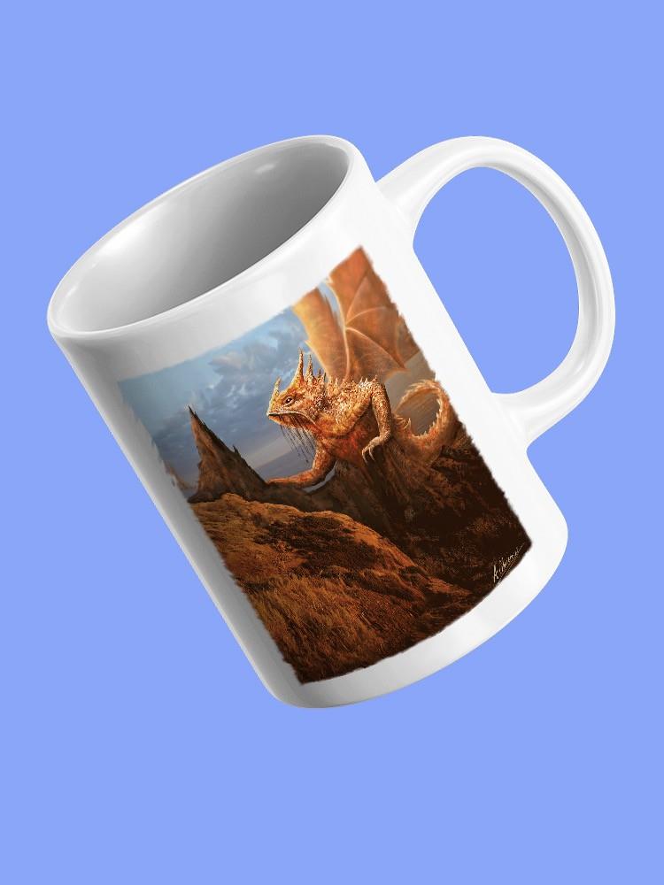 Petra Rock Dragon Mug -Anthony Chirstou Designs
