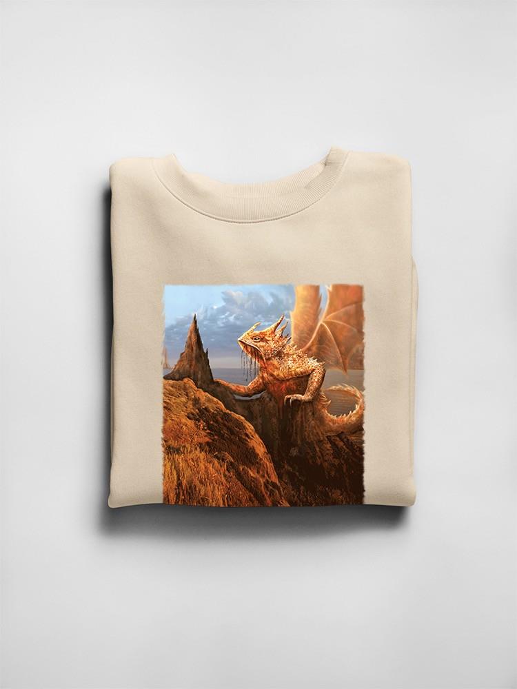 Petra Rock Dragon. Sweatshirt -Anthony Chirstou Designs