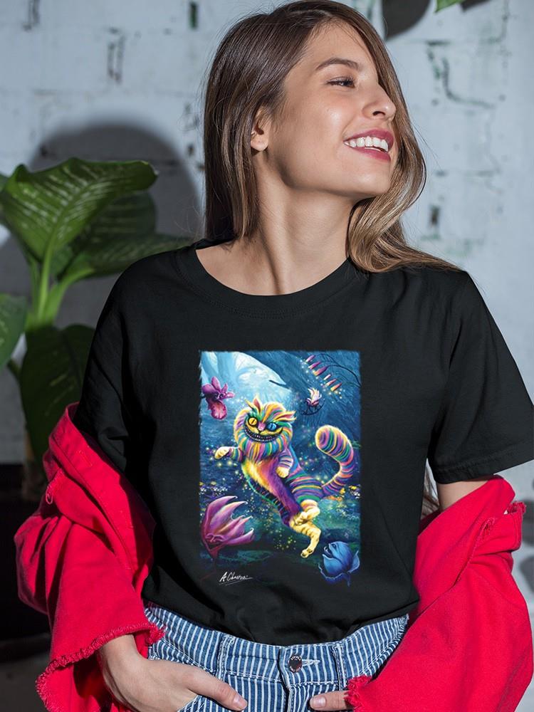 Rainbow Cat T-shirt -Anthony Chirstou Designs