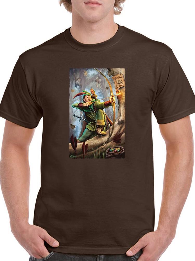 Hunter In Green T-shirt -Anthony Chirstou Designs