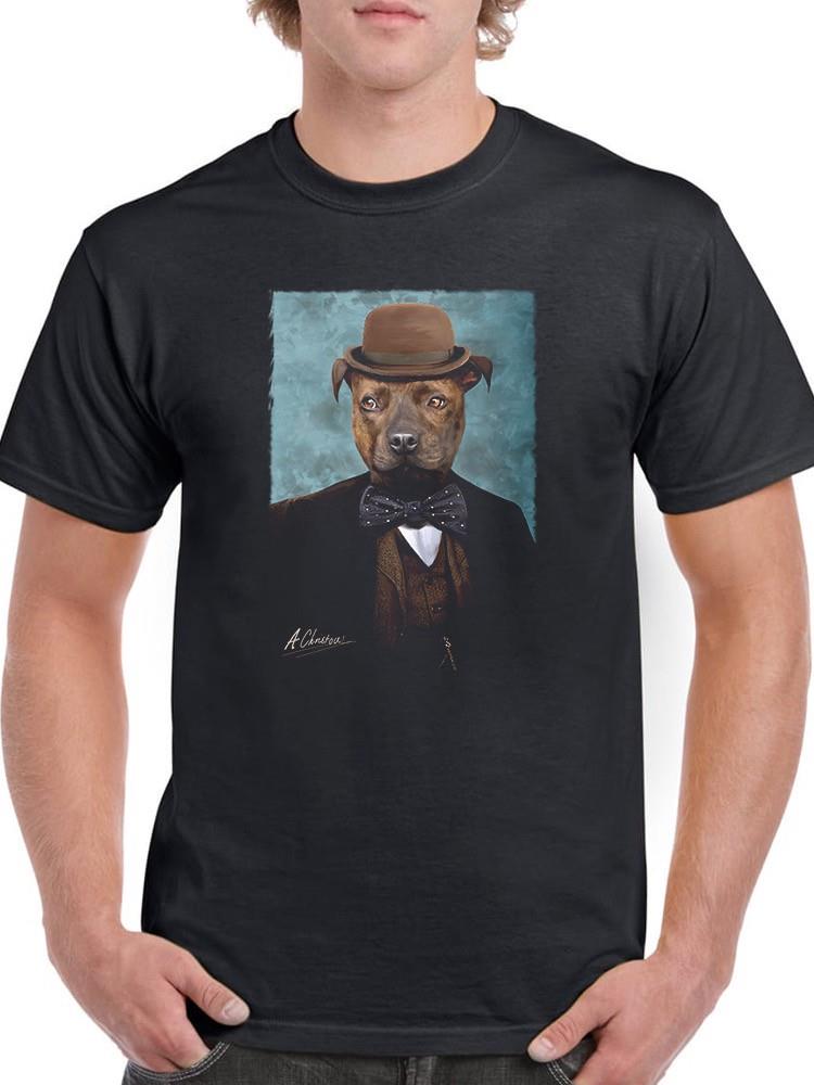 Sir Edmund The Bulldog T-shirt -Anthony Chirstou Designs