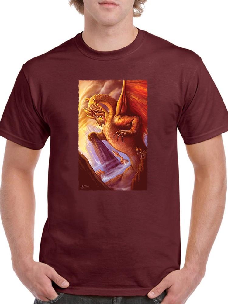 Red Dragon Titan T-shirt -Anthony Chirstou Designs