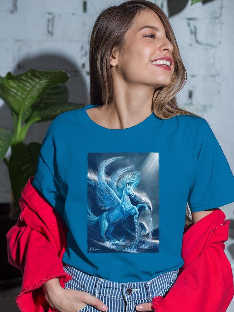 Water Pegasus T-shirt -Anthony Chirstou Designs