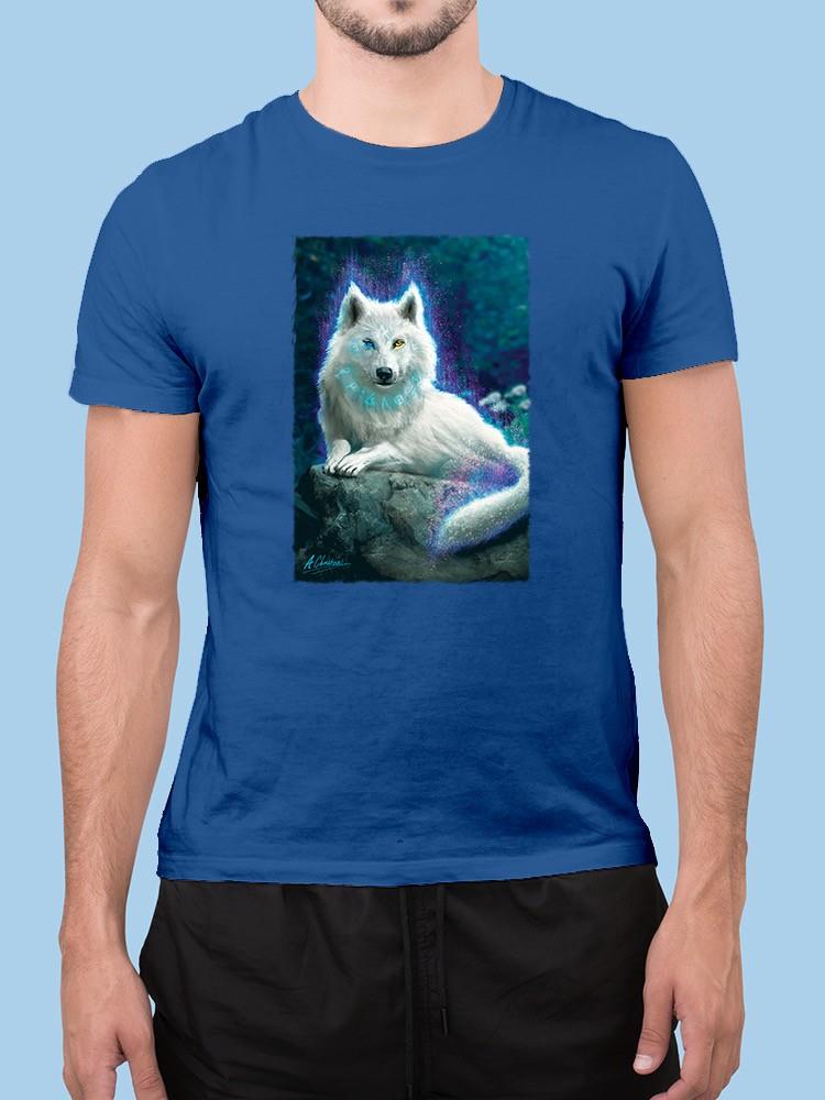 Luminous Wolf T-shirt -Anthony Chirstou Designs