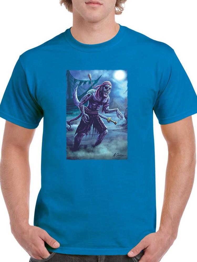 Zombie Pirate T-shirt -Anthony Chirstou Designs