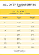 Xmas Life All-Over Sweatshirt -Smartprintsink Designs