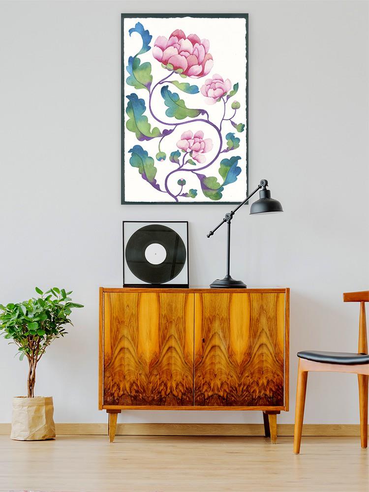 Sweet Watercolor Flowers Wall Art -Gabby Malpas Designs