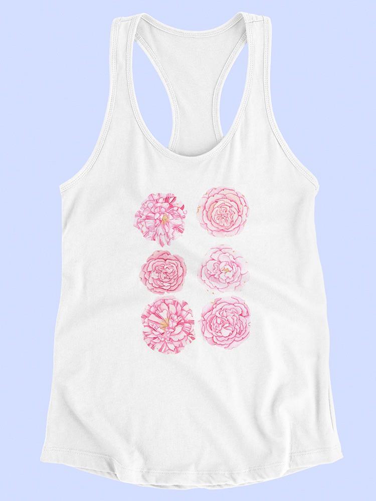 Cabbage Roses T-shirt -Gabby Malpas Designs