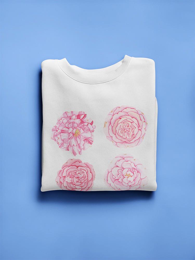 Cabbage Roses Sweatshirt -Gabby Malpas Designs