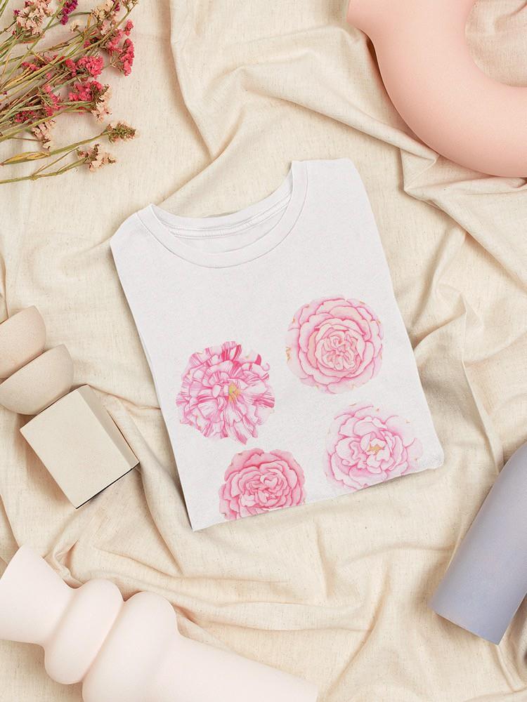 Cabbage Roses T-shirt -Gabby Malpas Designs