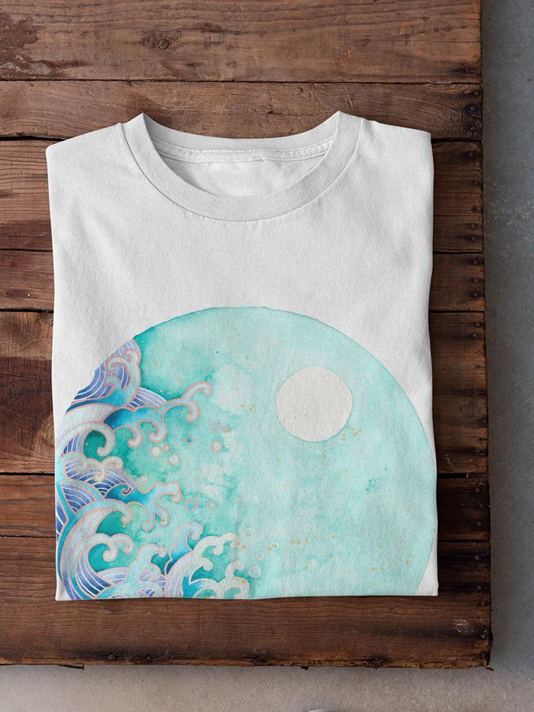 Watercolor Sea Breeze T-shirt -Gabby Malpas Designs