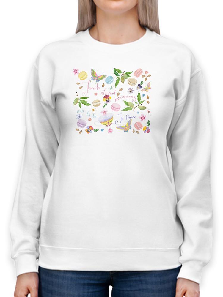 Sweet Treats Iii Sweatshirt -Gabby Malpas Designs