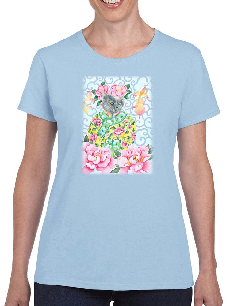 Little Empress Kitten T-shirt -Gabby Malpas Designs